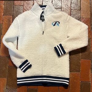 Boxercraft Small fleece top with Premier Athletic insignia embroidered  on front